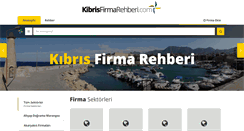 Desktop Screenshot of kibrisfirmarehberi.com